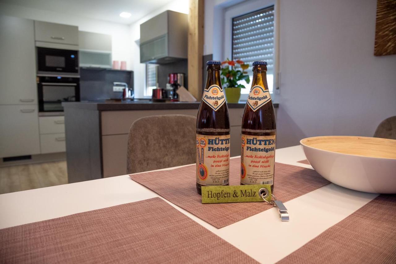 Ferienwohnungen Hopfen Und Malz Fichtelberg Ngoại thất bức ảnh